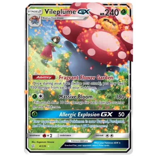 Vileplume GX - Cosmic Eclipse